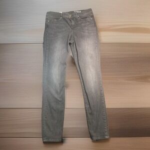 Gap 1969 Black Legging Jeans Women 33/16T Tall Skinny Stretch 33x32 Long